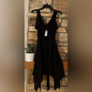 NWT BCBG Black Cocktail Dress Size 0